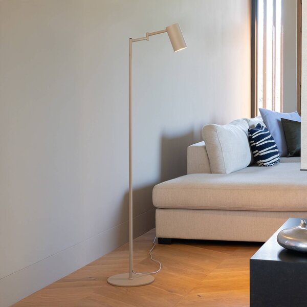 IT´S ABOUT ROMI It's about RoMi stojací lampa Bilbao, béžová, výška 154 cm, Krémová / jantar, Obývací pokoj / jídelna, kov, Moderní