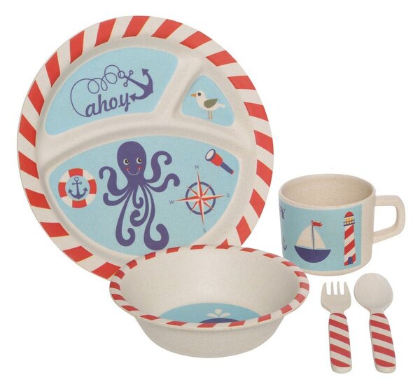 Bambusová dětská jídelní sada 5 ks Eden – Premier Housewares
