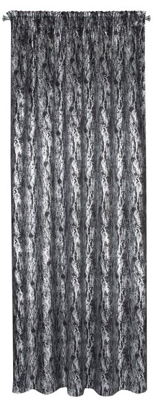 ZATEMŇOVACÍ ZÁVĚS NA PÁSCE ELISE 140X270 CM ČERNÁ