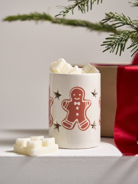 Sinsay - Aromalampa s vosky Gingerbread Cookie - červená
