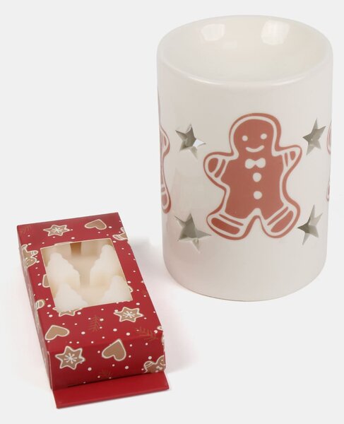Sinsay - Aromalampa s vosky Gingerbread Cookie - červená