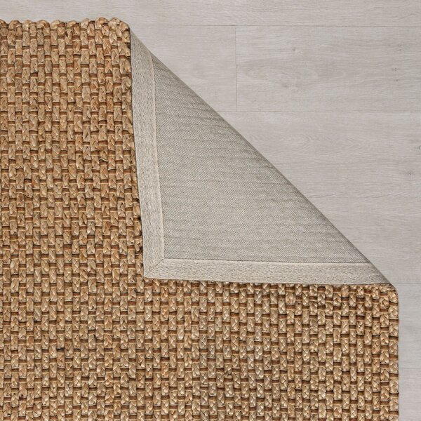 Flair Rugs, Kusový koberec Chunky Jute Sol Natural, 60x150, hnědá, chodba / předsíň