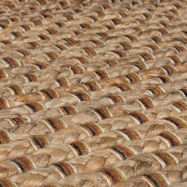 Flair Rugs, Kusový koberec Chunky Jute Sol Natural, 60x150, hnědá, chodba / předsíň