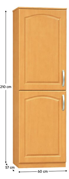 Potravinová kuchyňská skříň Leite MDF klasik S60LO
