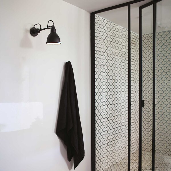 DCW éditions Lampe Gras N°304 E14 nástěnné koupelnové svítidlo IP64 BíláII