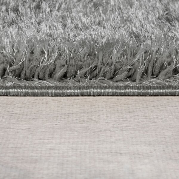 Flair Rugs, Kusový koberec Indulgence Velvet Pale Grey, 120x170, šedá, ložnice