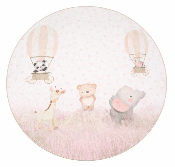 Pratelný dětský koberec ø150 cm Dainty Animals – Mila Home