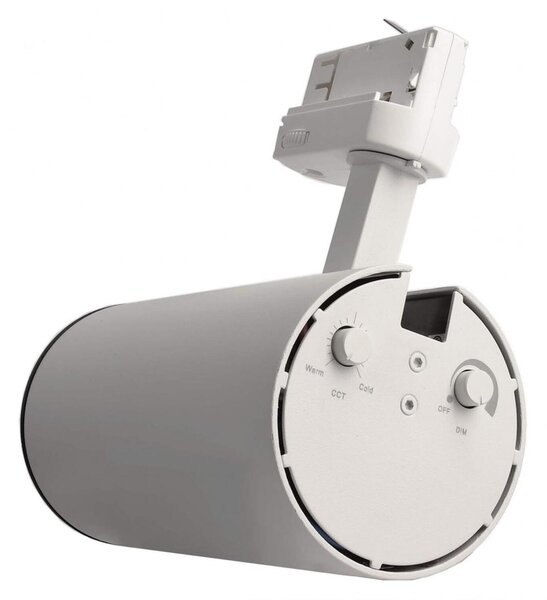 Deko-Light kolejnicový systém 3-fázový 230V Luna 30 CCT Flex 220-240V AC/50-60Hz 38,00 W 2600-6250 K bílá 162,5 707061