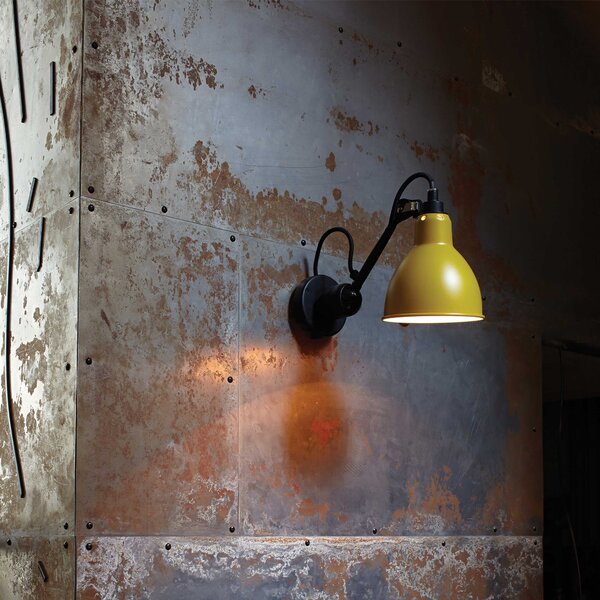 DCW éditions Lampe Gras N°304 E14 nástěnné svítidlo s vypínačem Na těleČervenáKužel