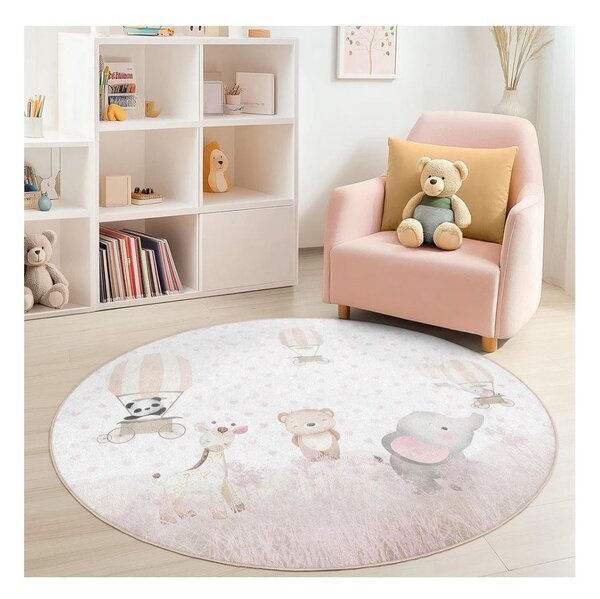 Pratelný dětský koberec ø150 cm Dainty Animals – Mila Home