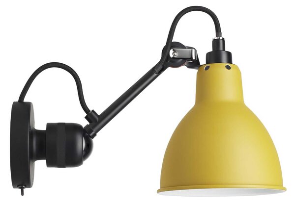DCW éditions Lampe Gras N°304 E14 nástěnné svítidlo s vypínačem Na těleČervenáKužel