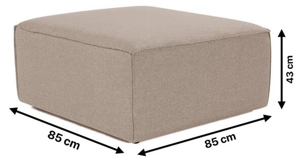 Hanah Home Taburet FORA 85 cm hnědý
