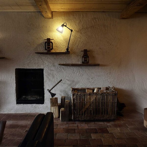 DCW éditions Lampe Gras N°304 L40 E14 nástěnné svítidlo Černá MěďNeKužel
