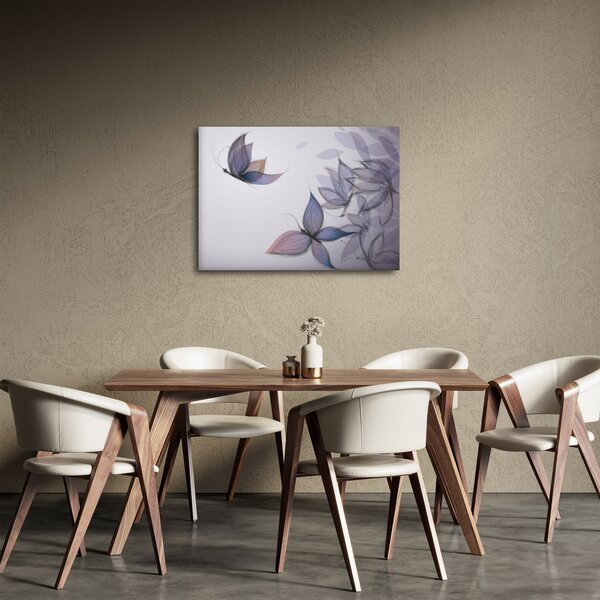 Obraz - Kreslení motýli (70x50 cm)