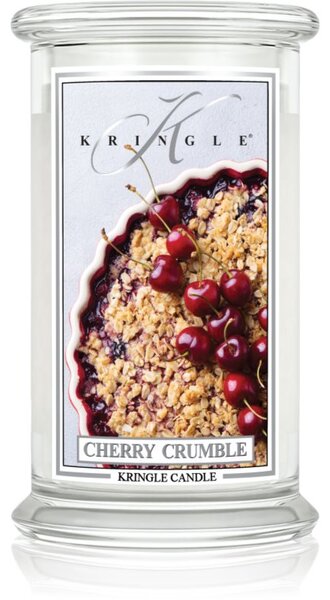 Kringle Candle Classic Cherry Crumble vonná svíčka 623 g