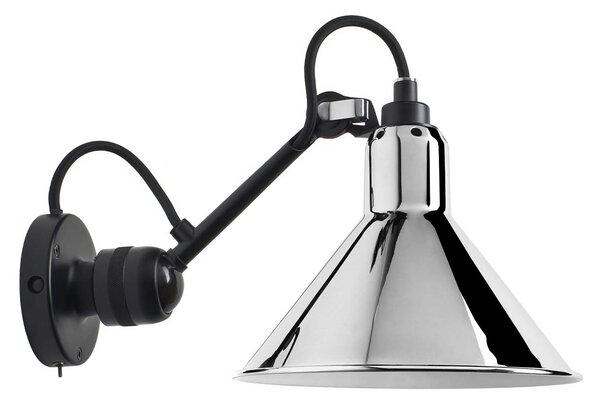 DCW éditions Lampe Gras N°304 E14 nástěnné svítidlo s vypínačem Na těleChromováKužel