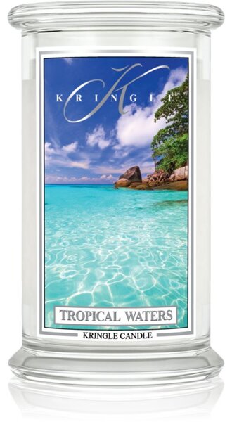 Kringle Candle Classic Tropical Waters vonná svíčka 623 g