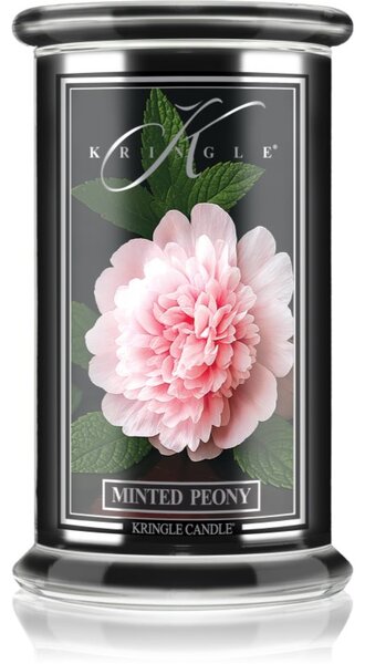 Kringle Candle Reserve Minted Peony vonná svíčka 623 g