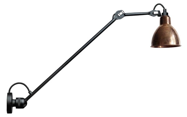 DCW éditions Lampe Gras N°304 L60 E14 nástěnné svítidlo Surová měďOvál