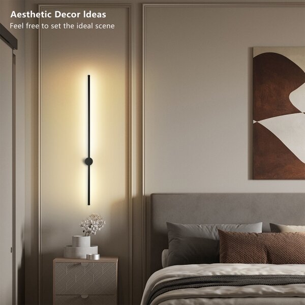 Brilagi - LED Venkovní nástěnné svítidlo AURA LED/20W/230V 4000K IP54 černá