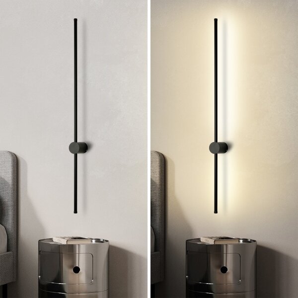 Brilagi - LED Venkovní nástěnné svítidlo AURA LED/20W/230V 4000K IP54 černá