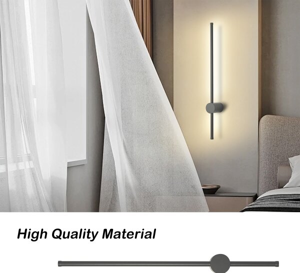 Brilagi - LED Venkovní nástěnné svítidlo AURA LED/12W/230V 3000K IP54 antracit