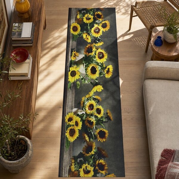Běhoun Universal Ricci Sunflowers, 52 x 100 cm
