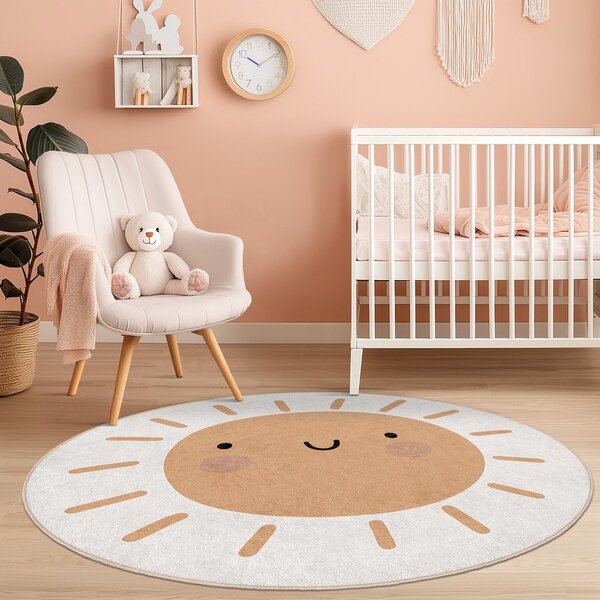 Pratelný dětský koberec ø120 cm Sunny World – Mila Home