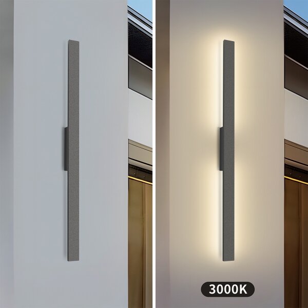 Brilagi - LED Venkovní nástěnné svítidlo LUNA LED/24W/230V 3000K IP65 antracit