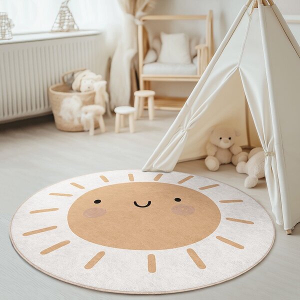 Pratelný dětský koberec ø120 cm Sunny World – Mila Home