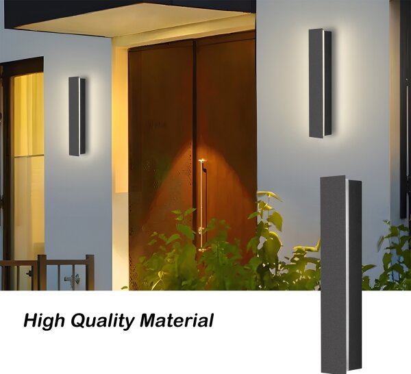 Brilagi - LED Venkovní nástěnné svítidlo LINEAR LED/8W/230V 3000K IP65 antracit