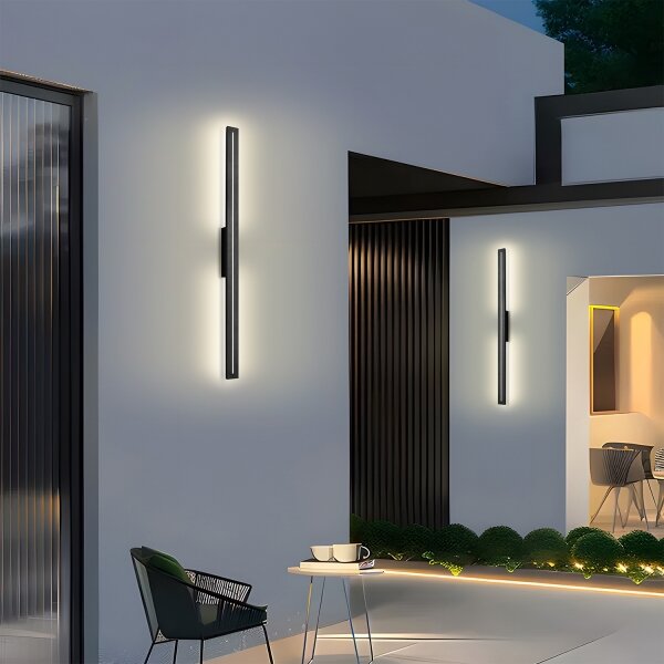Brilagi - LED Venkovní nástěnné svítidlo LINEO LED/24W/230V 3000K IP65 černá