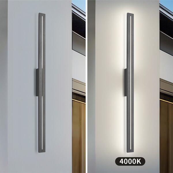 Brilagi - LED Venkovní nástěnné svítidlo LINEO LED/24W/230V 4000K IP65 antracit