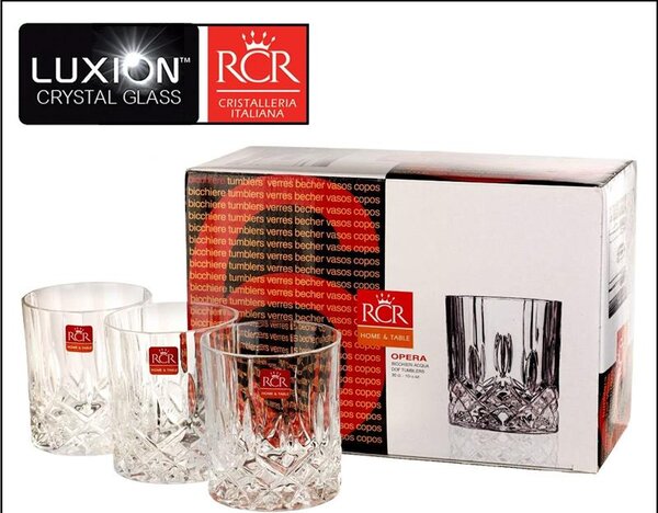 RCR OPERA SKLENICE NA WHISKY 210ML SADA 6 KS