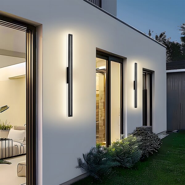 Brilagi - LED Venkovní nástěnné svítidlo LINEO LED/24W/230V 3000K IP65 černá