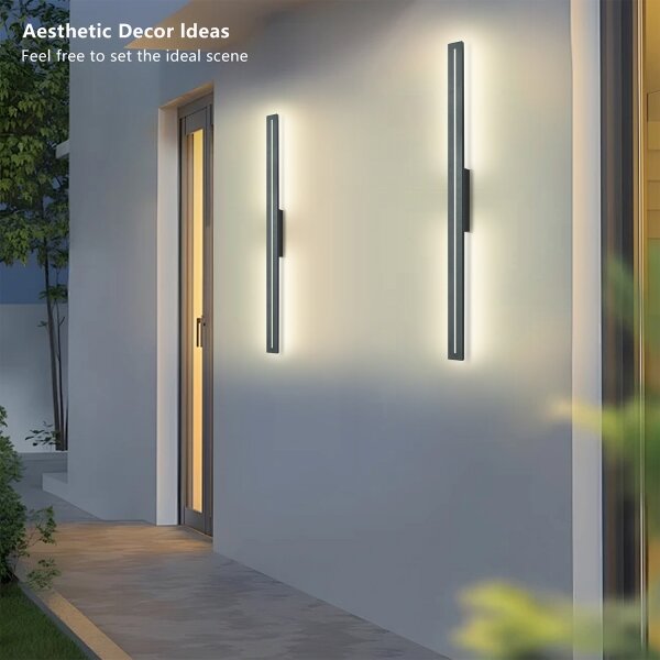 Brilagi - LED Venkovní nástěnné svítidlo LINEO LED/24W/230V 3000K IP65 antracit