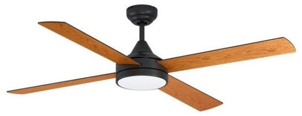 Eglo 35085 - LED Stmívatelný stropní ventilátor TRINIDAD LED/20W/230V + DO černá