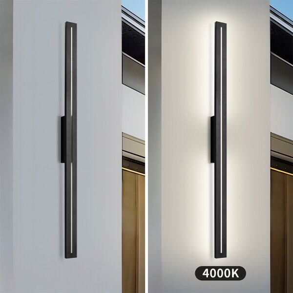 Brilagi - LED Venkovní nástěnné svítidlo LINEO LED/24W/230V 4000K IP65 černá
