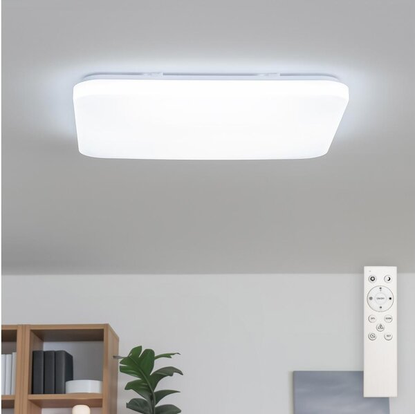 Brilagi - LED Stm. strop. svítidlo SMART LED/36W/230V 53x53 cm Wi-Fi Tuya + DO