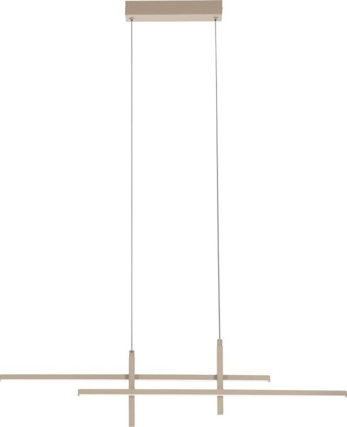 Eglo 901887 - LED Lustr na lanku TREPILIANO LED/20W/230V béžová