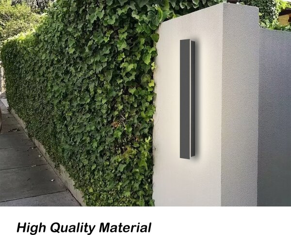 Brilagi - LED Venkovní nástěnné svítidlo LINEAR LED/12W/230V 4000K IP65 antracit
