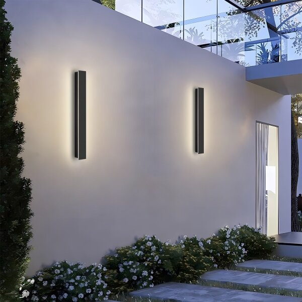 Brilagi - LED Venkovní nástěnné svítidlo LINEAR LED/12W/230V 3000K IP65 černá