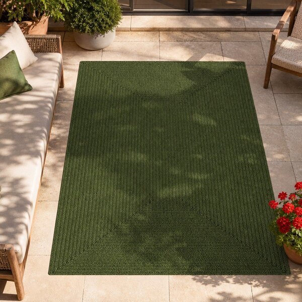 Zelený venkovní koberec běhoun 200x80 cm - NORTHRUGS