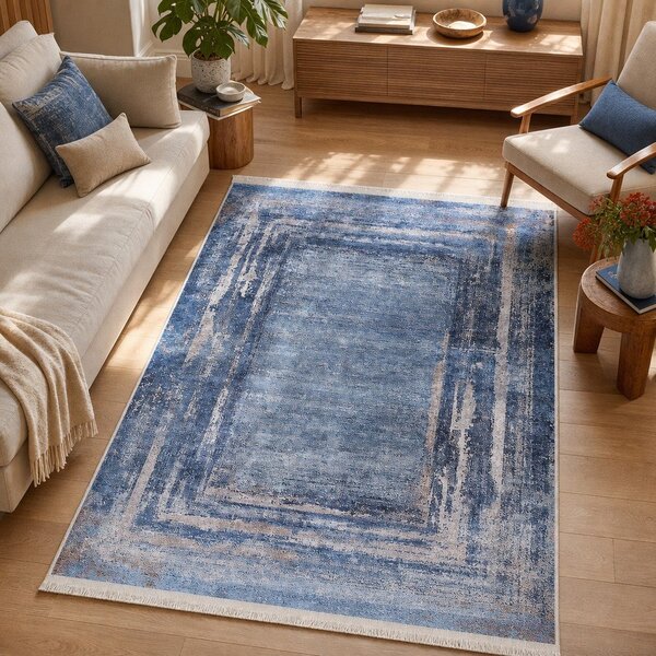 Modrý koberec 80x150 cm – Mila Home