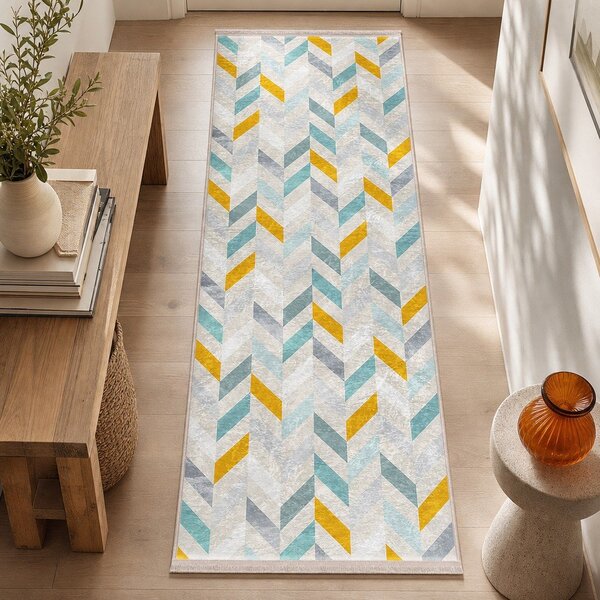 Šedý koberec běhoun 80x200 cm – Mila Home