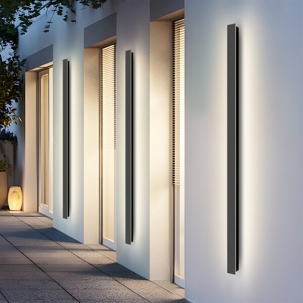 Brilagi - LED Venkovní nástěnné svítidlo LINEAR LED/32W/230V 3000K IP65 černá
