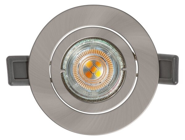 Osram - LED Podhledové svítidlo SPOT 1xGU10/4,3W/230V 2700K CRI 90 matný chrom