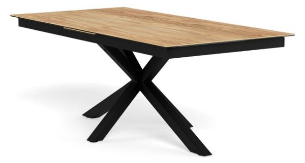 Actona Jídelní rozkládací stůl Heaven 200/240 cm I dub divoký/černý