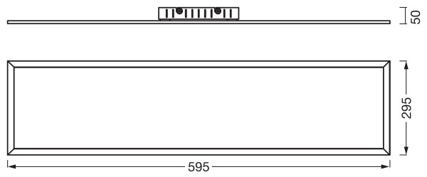 Osram - LED Panel přisazený PLANON LED/22W/230V 3000K 30x60 cm bílá