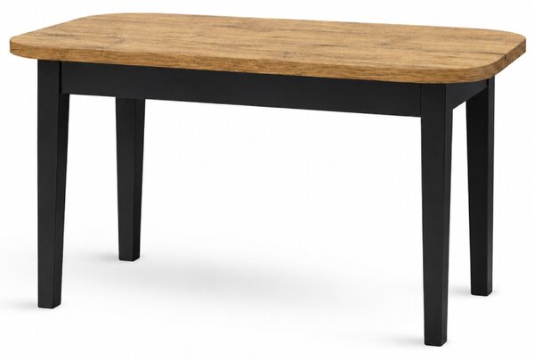 Stima Stůl FORTE II. 150x85 cm dub halifax tabákový černá